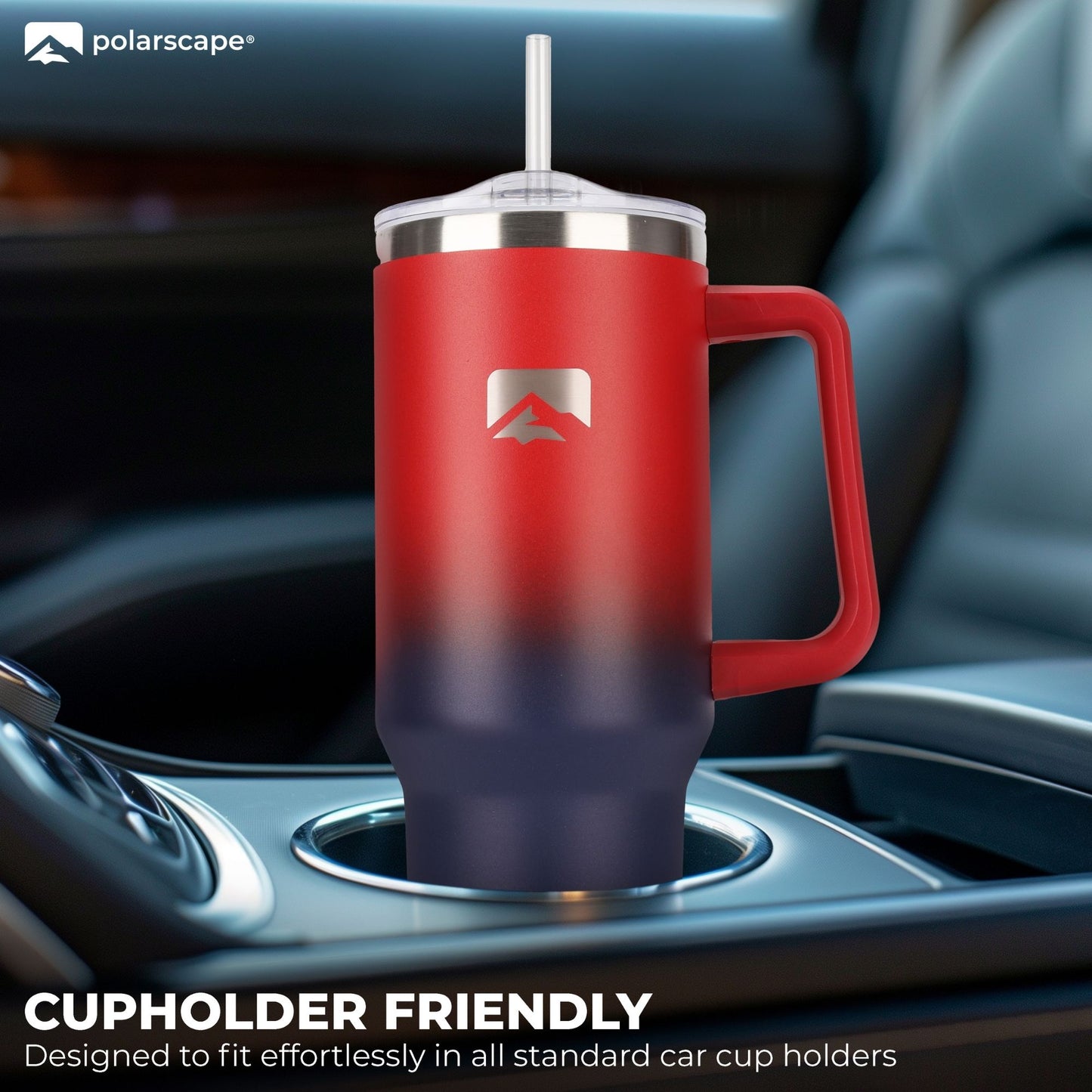 Tumbler with Straw and Lid 40oz Plum