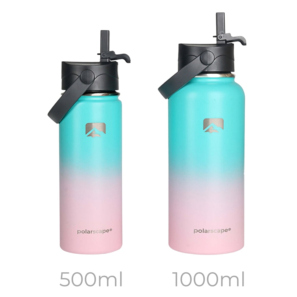 Stainless steel insulated water bottle, 500 ml