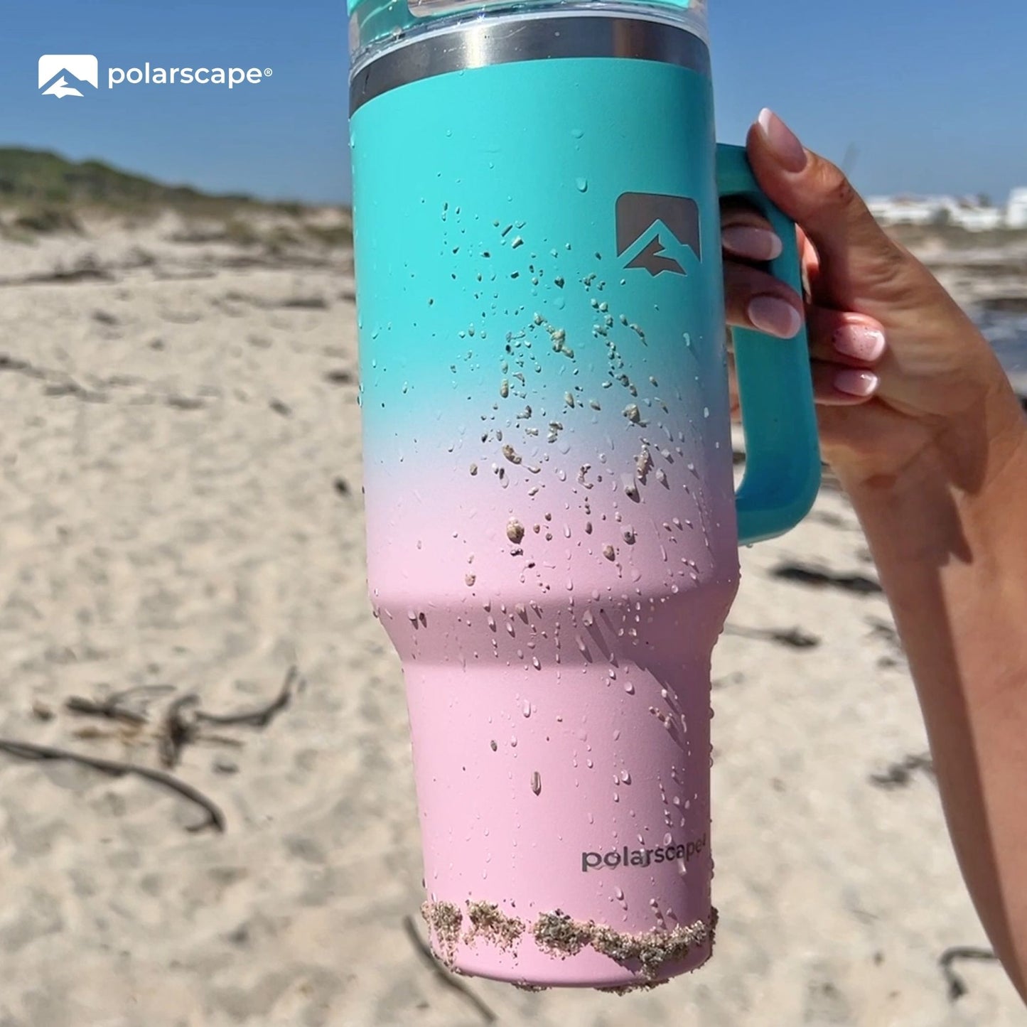 Tumbler with Straw and Lid 40oz Bubble Bliss