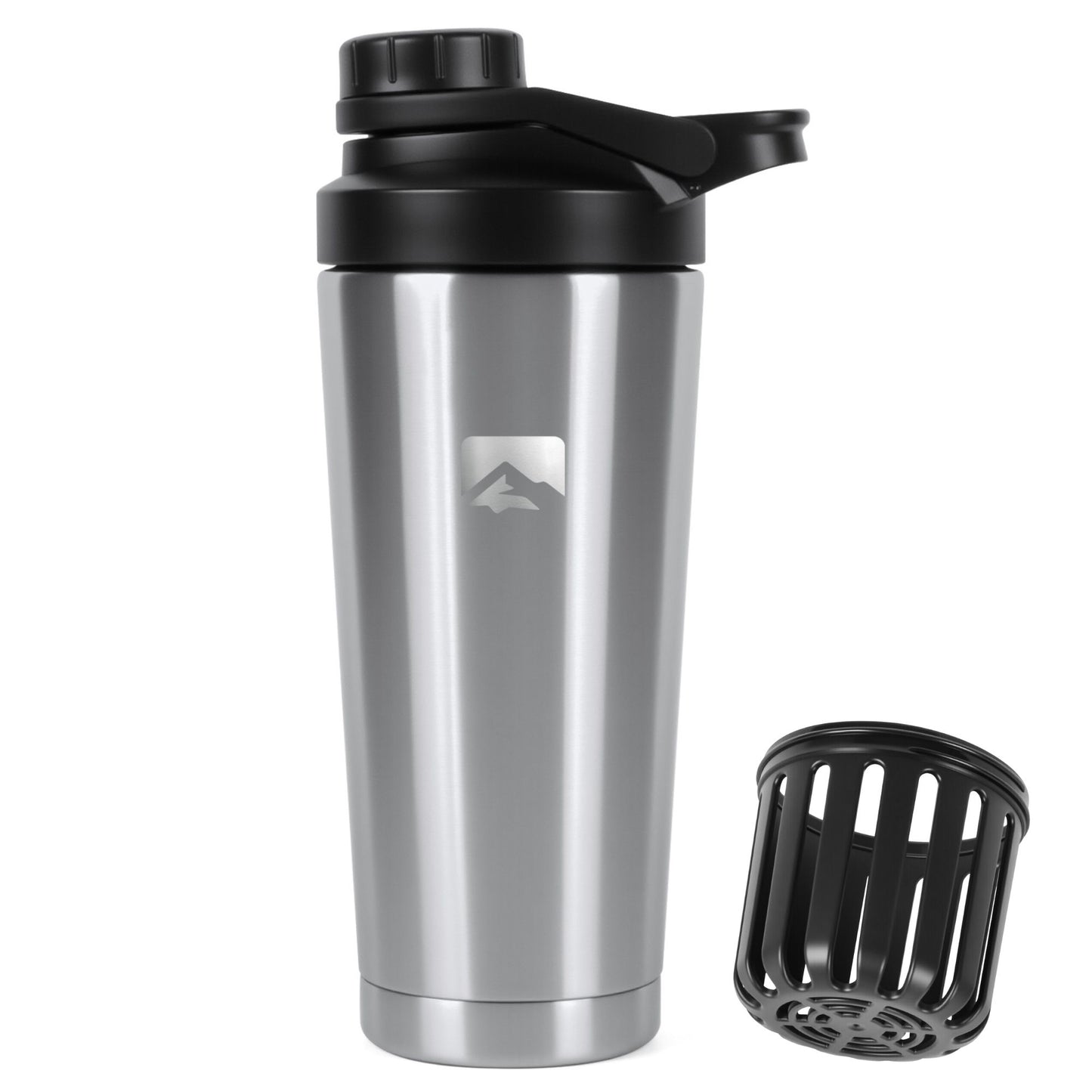 Stainless Steel Protein Shaker 750ml