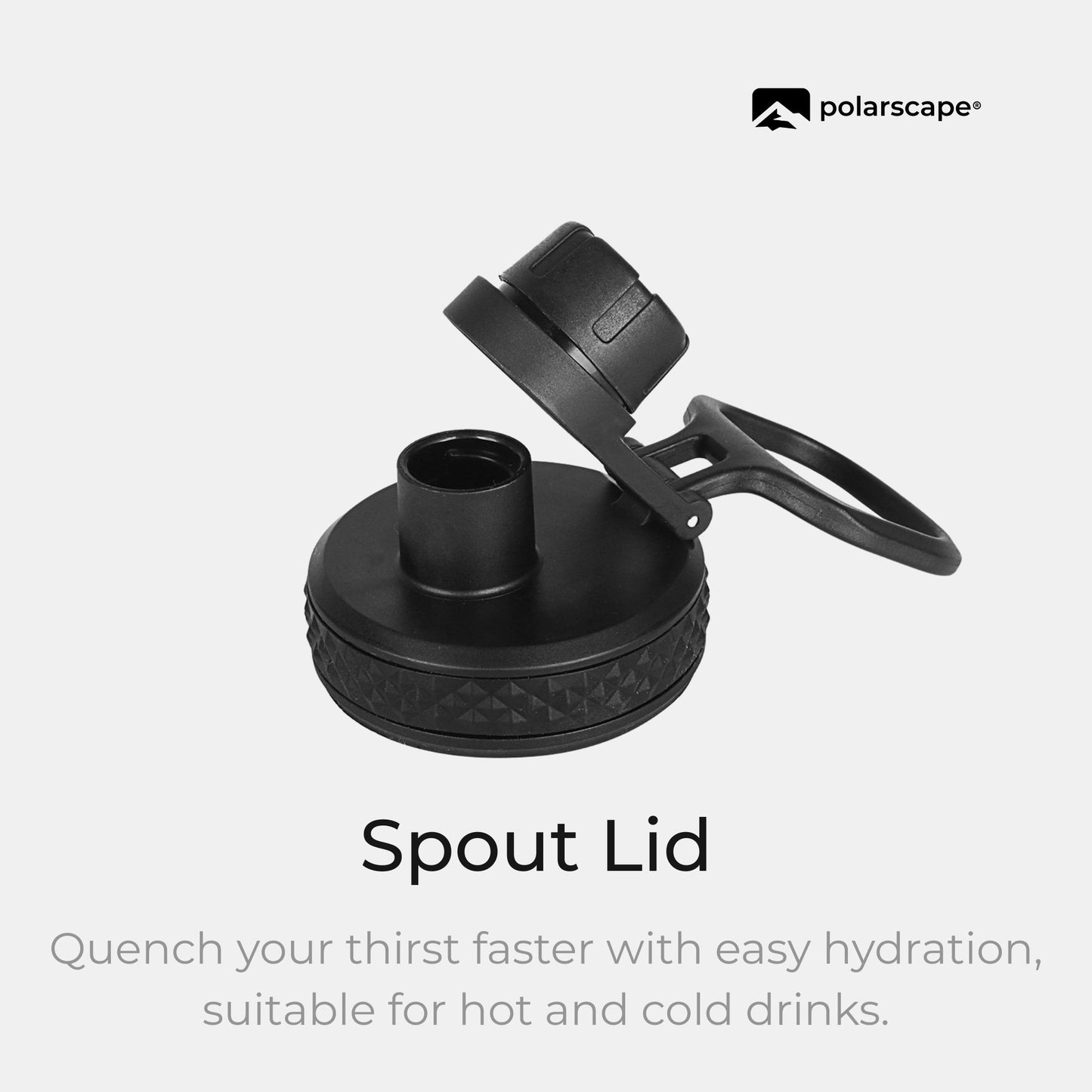 Polarscape Replacement Lids – 3-Pack for Wide-Mouth Bottles