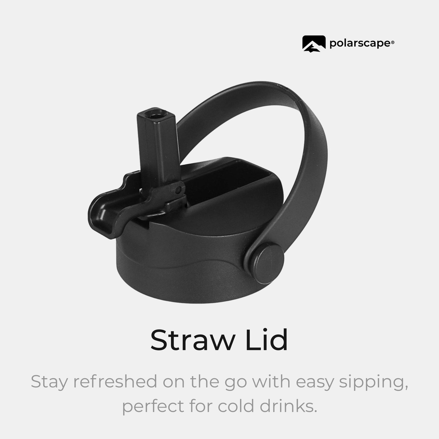 Polarscape Replacement Lids – 3-Pack for Wide-Mouth Bottles